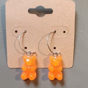 Gummy Bear Hoop Earrings